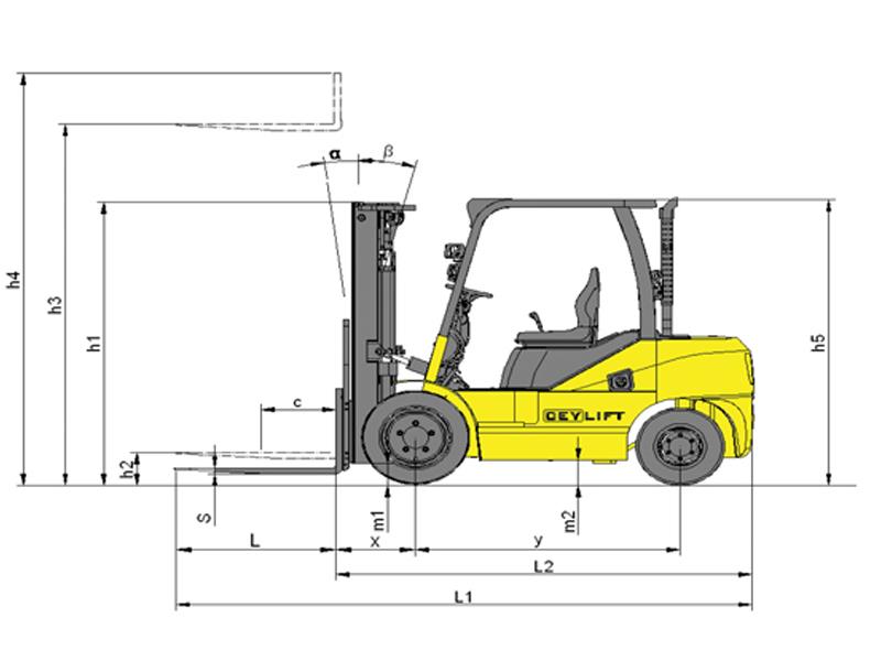 CY45D - 4.5 Ton